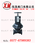 常閉式英標(biāo)氣動襯膠隔膜閥